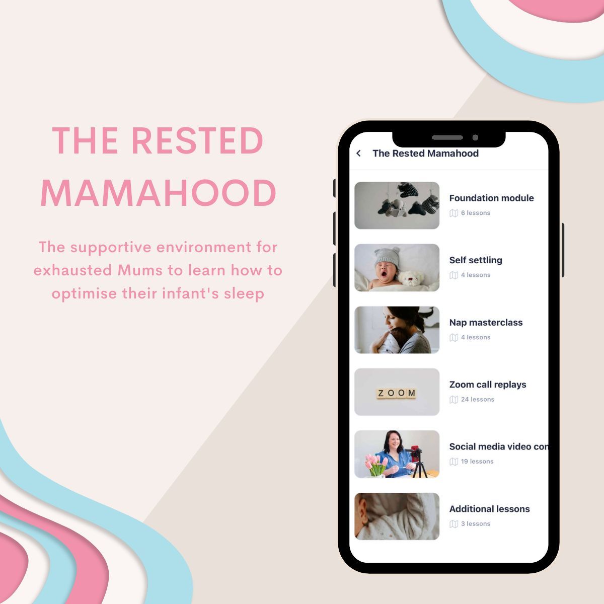 A Month’s Membership to The Rested Mamahood, worth £20