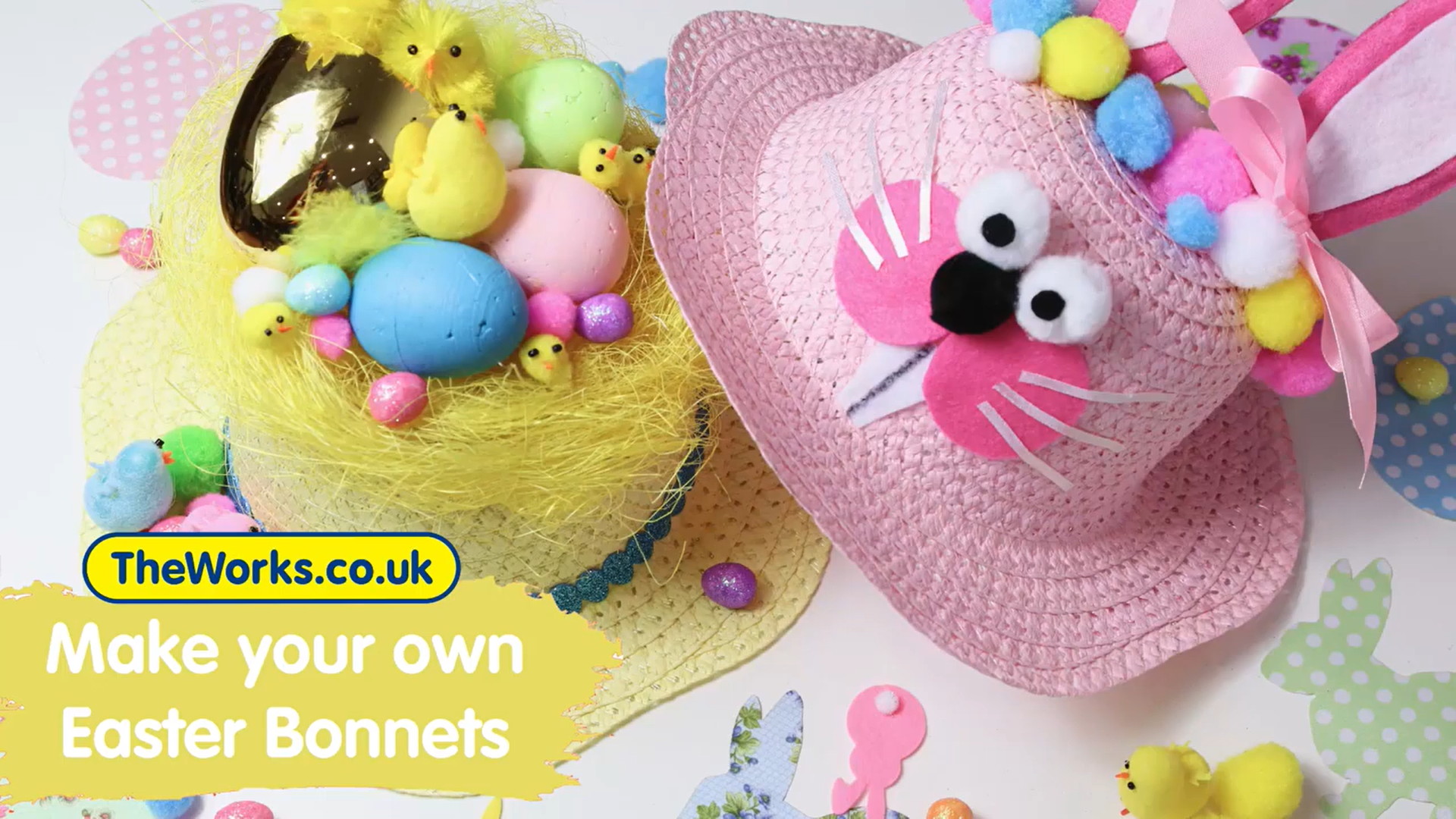 Make an Easter Bunny Bonnet!  image