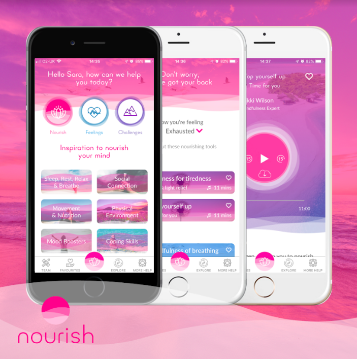 Maternal Wellbeing App NOURISH Launch 'Quick Time Out For Mums’  image