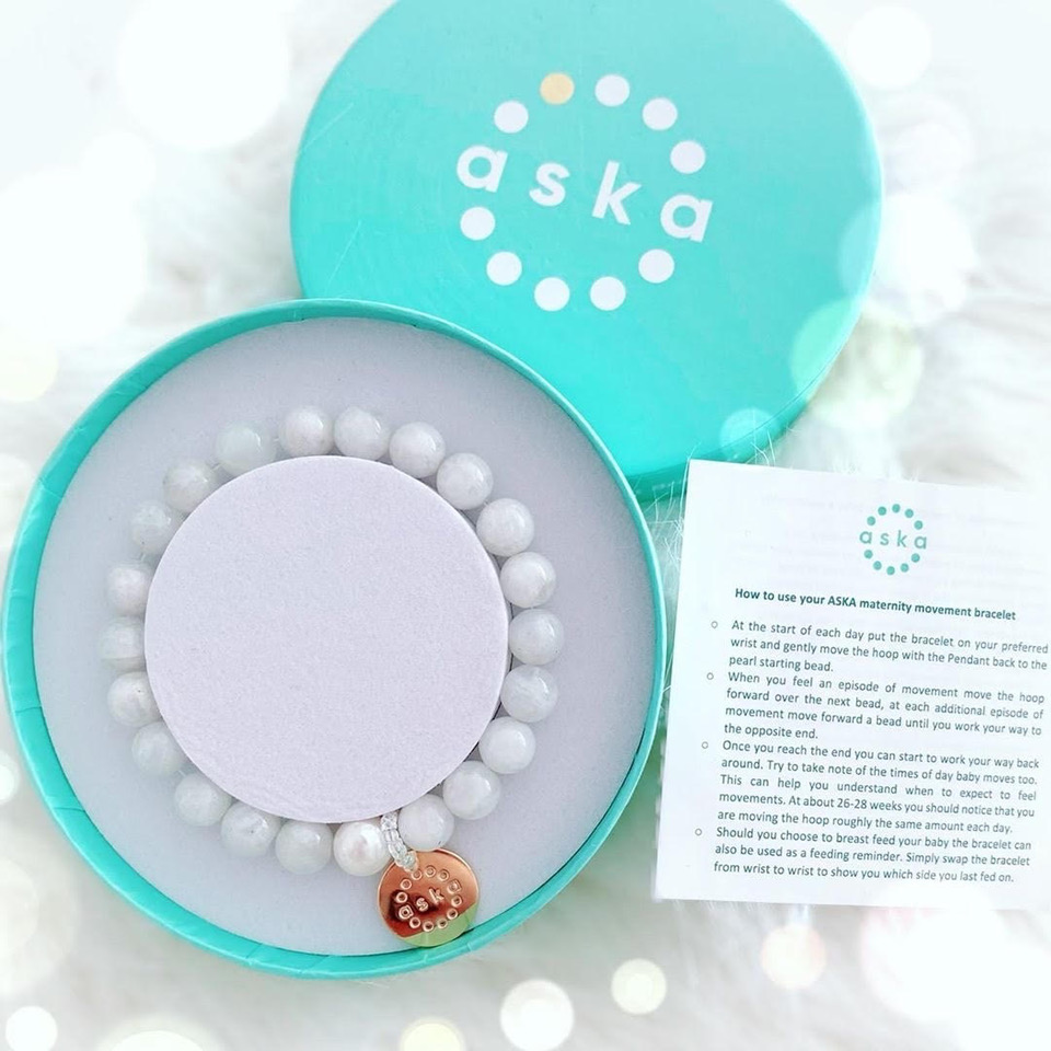 The Aska Maternity Movement Bracelet Launches To Help Reduce Still Birth Rates & Raise Funds For The NHS  image