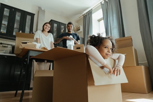 Moving house with kids