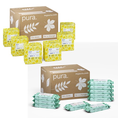 Review: Pura Baby Wipes and Nappies, worth £36.74 (for subscription)  image