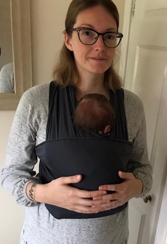Review: Freerider Co Charcoal Baby Sling, worth £49.99  image