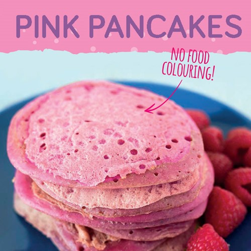 Pink Pancakes Recipe