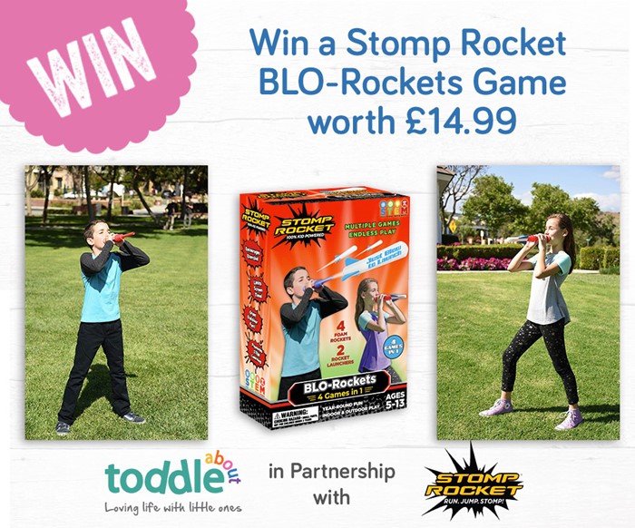 Win a Stomp Rocket BLO-Rockets Game