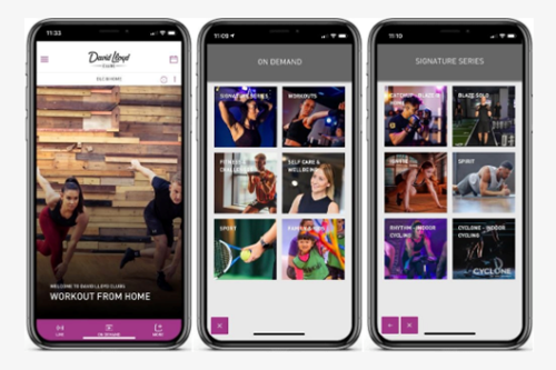 David Lloyd Free Fitness App