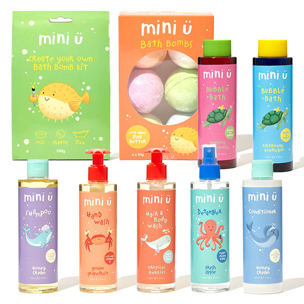 Mini U Bath Set for Kids Bundle, worth £53