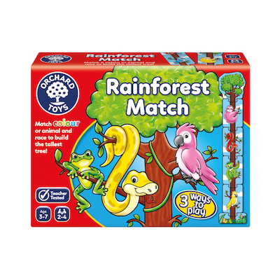 Rainforest Match Game from Orchard Toys, worth £9