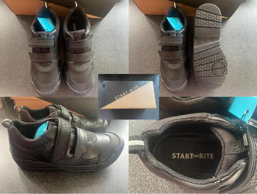 Review: Start-Rite Boys Black Leather Riptape School Shoes, worth £50  image