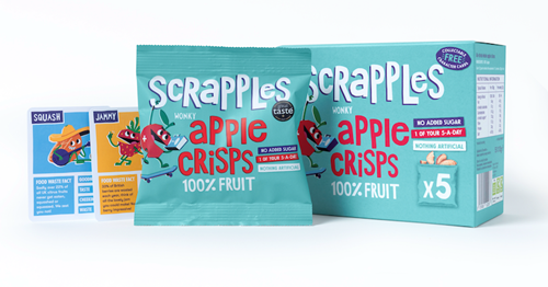 Spare Snacks Secures Major National Listings for Kid-Friendly Range, Scrapples Delicious Wonky Fruit Snacks: Good for People, Producers, and the Planet  image