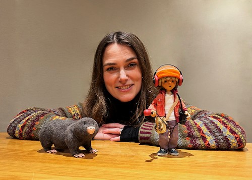 Keira and Sound Collector Puppets
