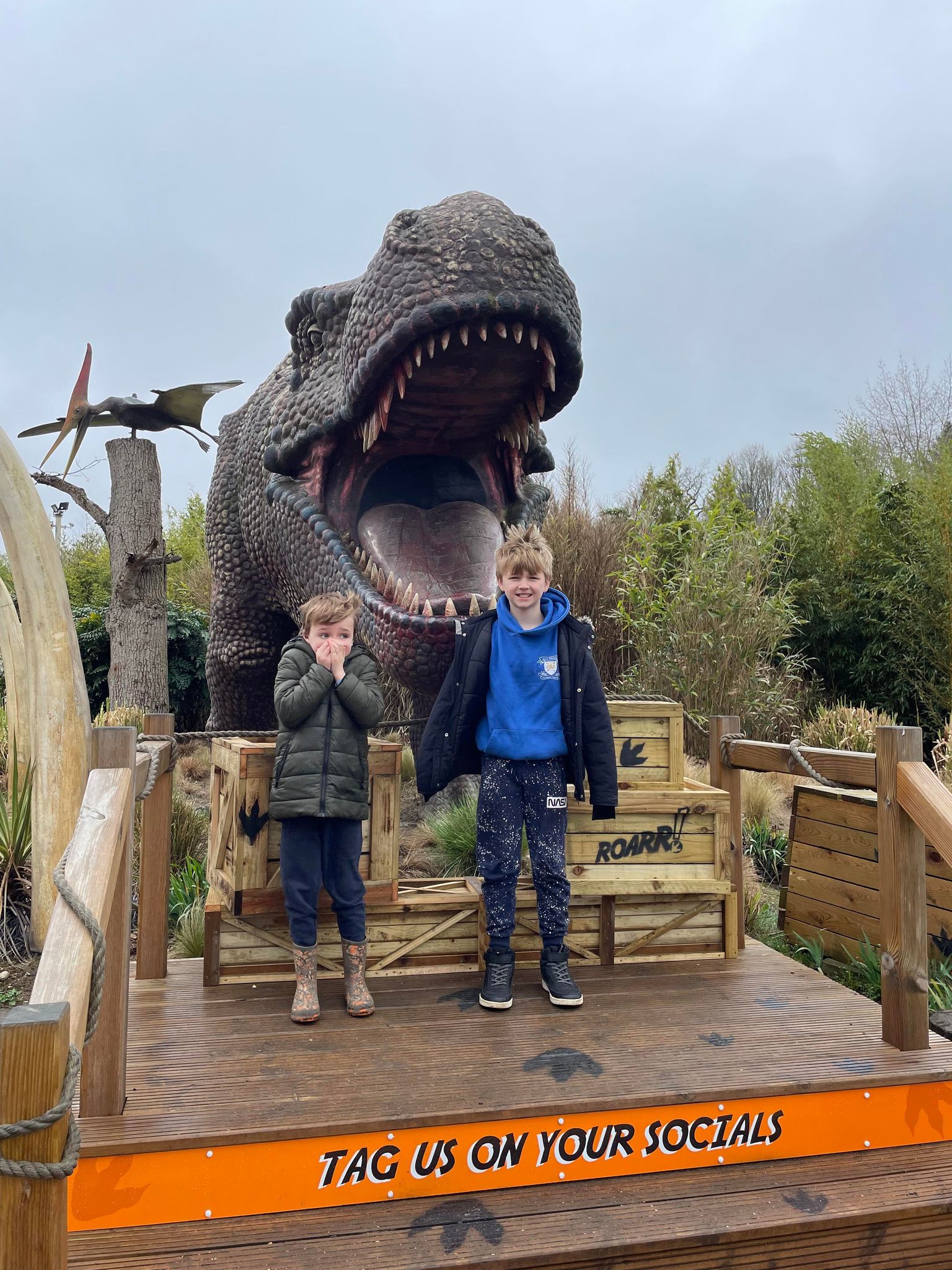 Review: Easter Fun at ROARR! Dinosaur Adventure  image