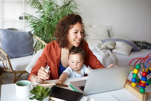 Work from Home Jobs Perfect For Parents with Toddlers  image