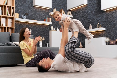 Creating Harmony at Home - Designing a Well-Balanced Living Room for Family Delight  image