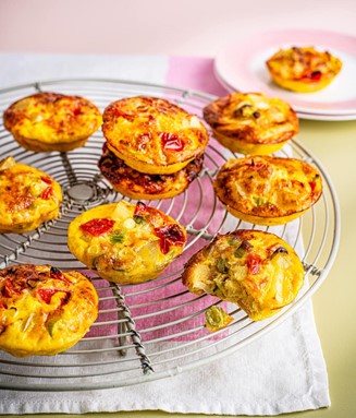 Weaning Recipe – Frittata Muffins  image