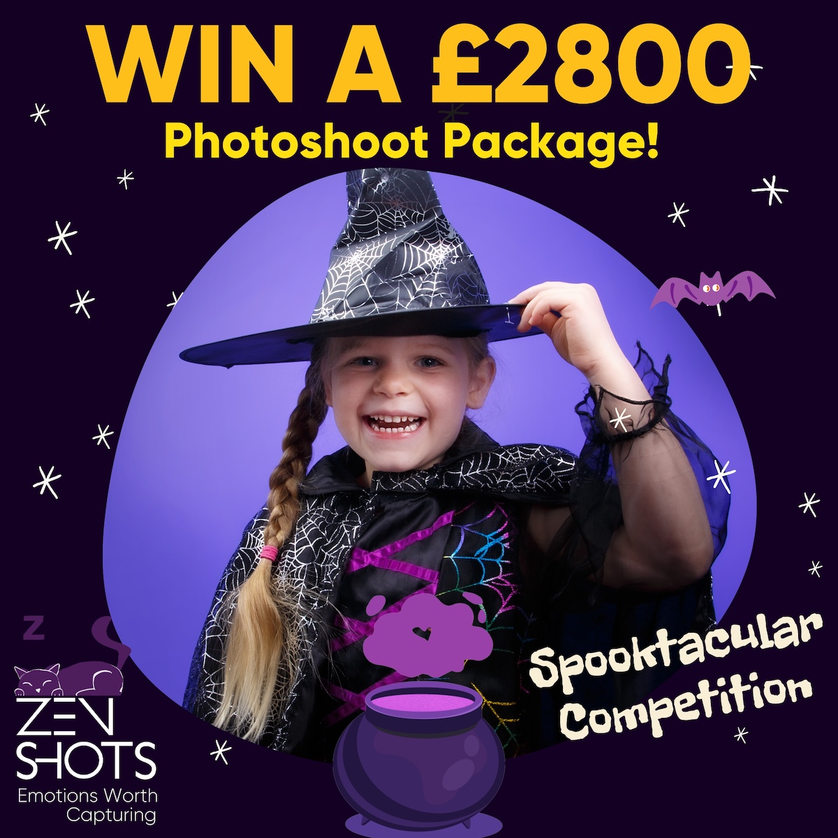 Win a Photoshoot Package with Zen Shots Photography, worth £2800  image