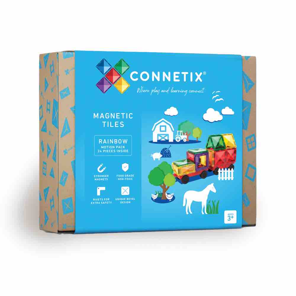 CONNETIX 24 PC Rainbow Motion Pack, worth £45