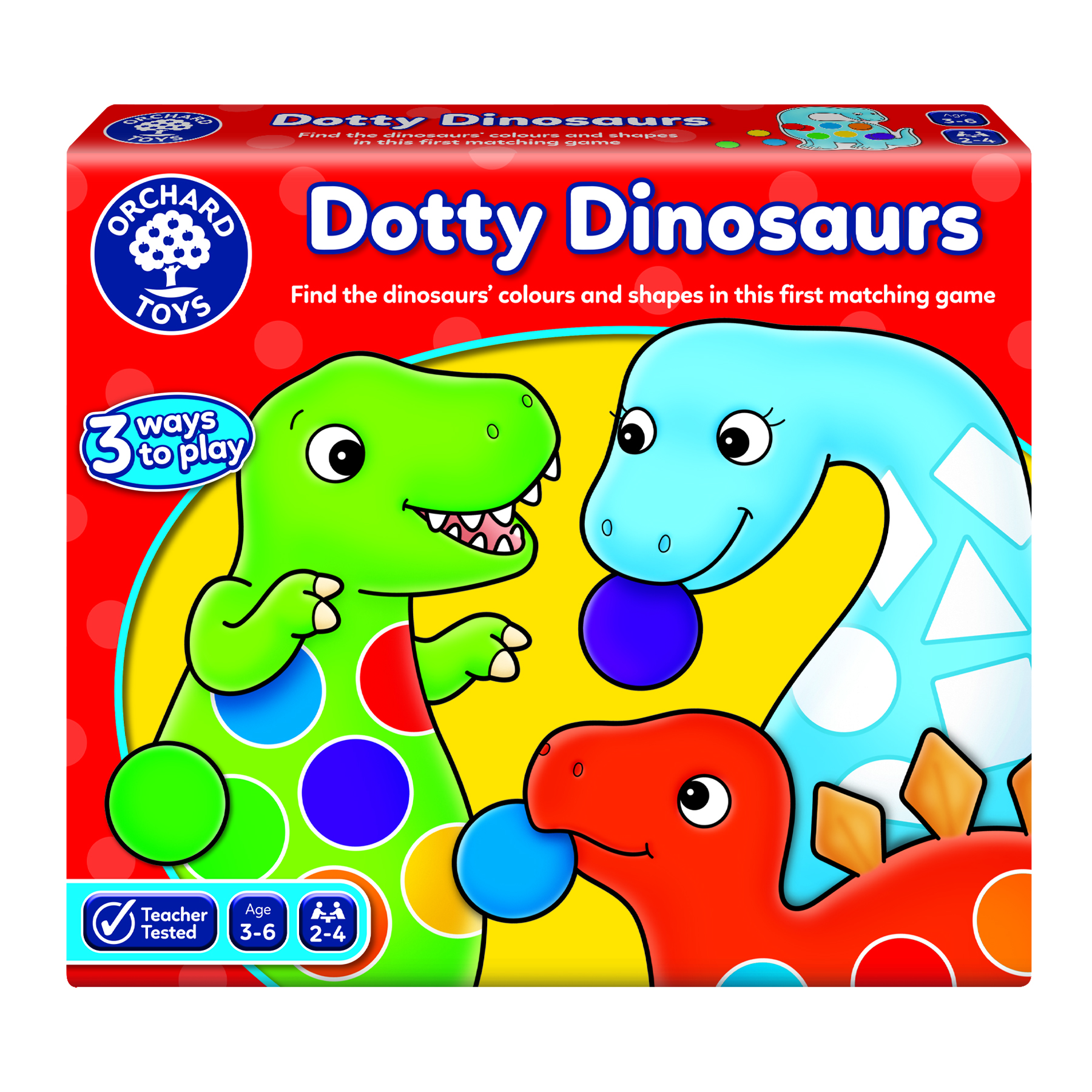 Orchard Toys Dotty Dinosaurs, worth £12