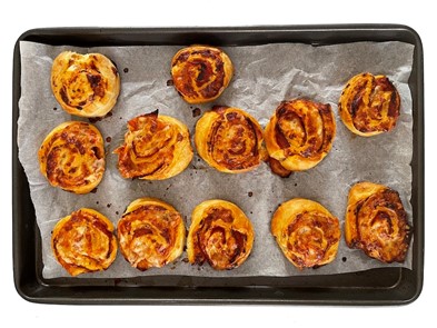Pizza Pinwheels Recipe  image