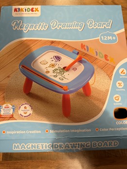 Review: Kikidex Magnetic Drawing Board, worth £24.99  image