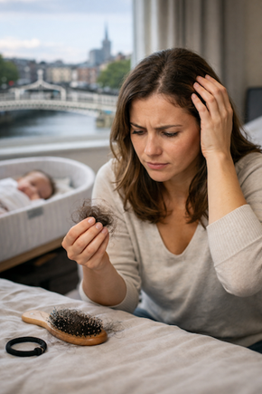 How to Get Over Post Pregnancy Hair Loss (Dublin Guide)  image