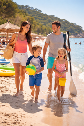 3 Tips for Having a Beach Holiday That Keeps You Active and Your Kids Happy  image
