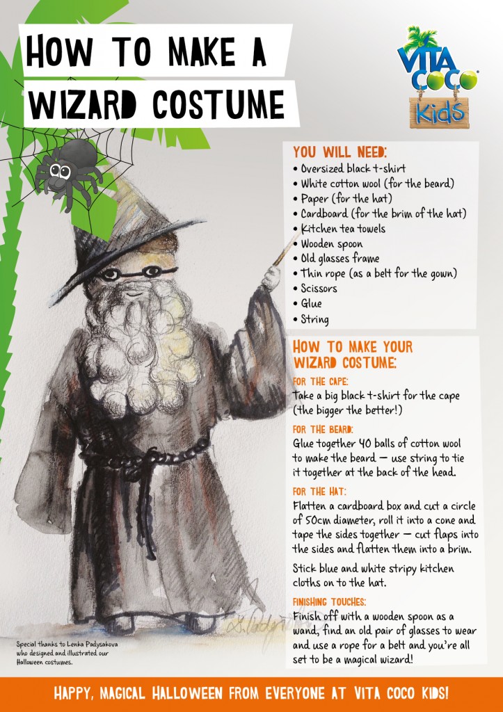 DIY Wizard Children's Costume