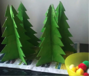 3D Christmas Trees