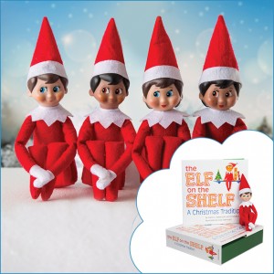 4 Elves on the Shelf!
