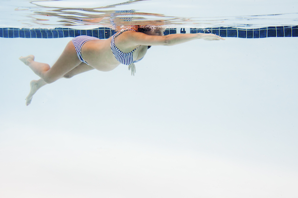 Pregnant Mum Swimming