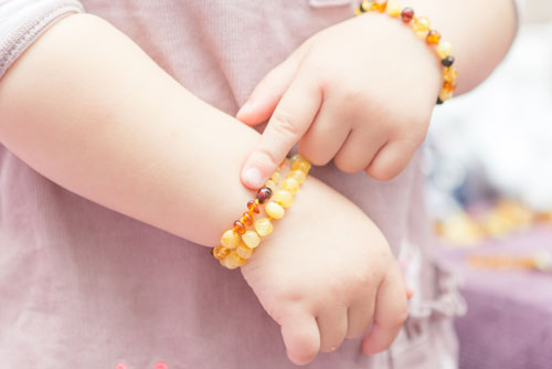 Amber Necklaces: For Teething Babies  image