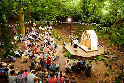 Across 3 stunning bespoke wooden stages and around a campfire will provide some of the most exciting new music live in an intimate woodland setting.