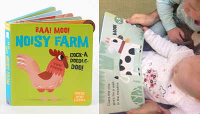 Sounds of the Farm: Baa Moo! Noisy Farm Book