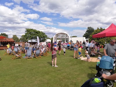 Live Stage at TOTFest 2019 Newmarket